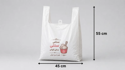 نایلون با چاپ اتوماتیک سایز45*55 رکابی در چاپاتو